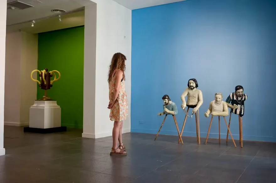 Figuritas. Apariciones futboleras en el arte argentino, +44 artistas — Co-curado con Marcos Krämer y Jesu Antuña (2022) — imagen 2